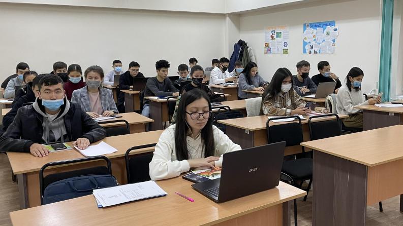 Учебное занятие в Satbayev University